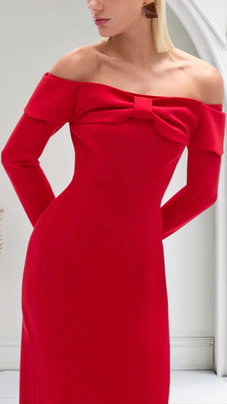 The Lady In Red Dress