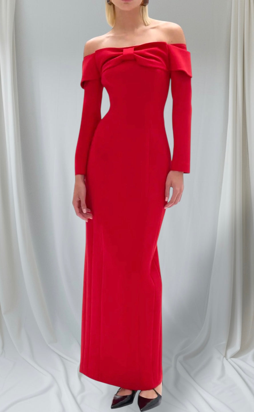 The Lady In Red Dress