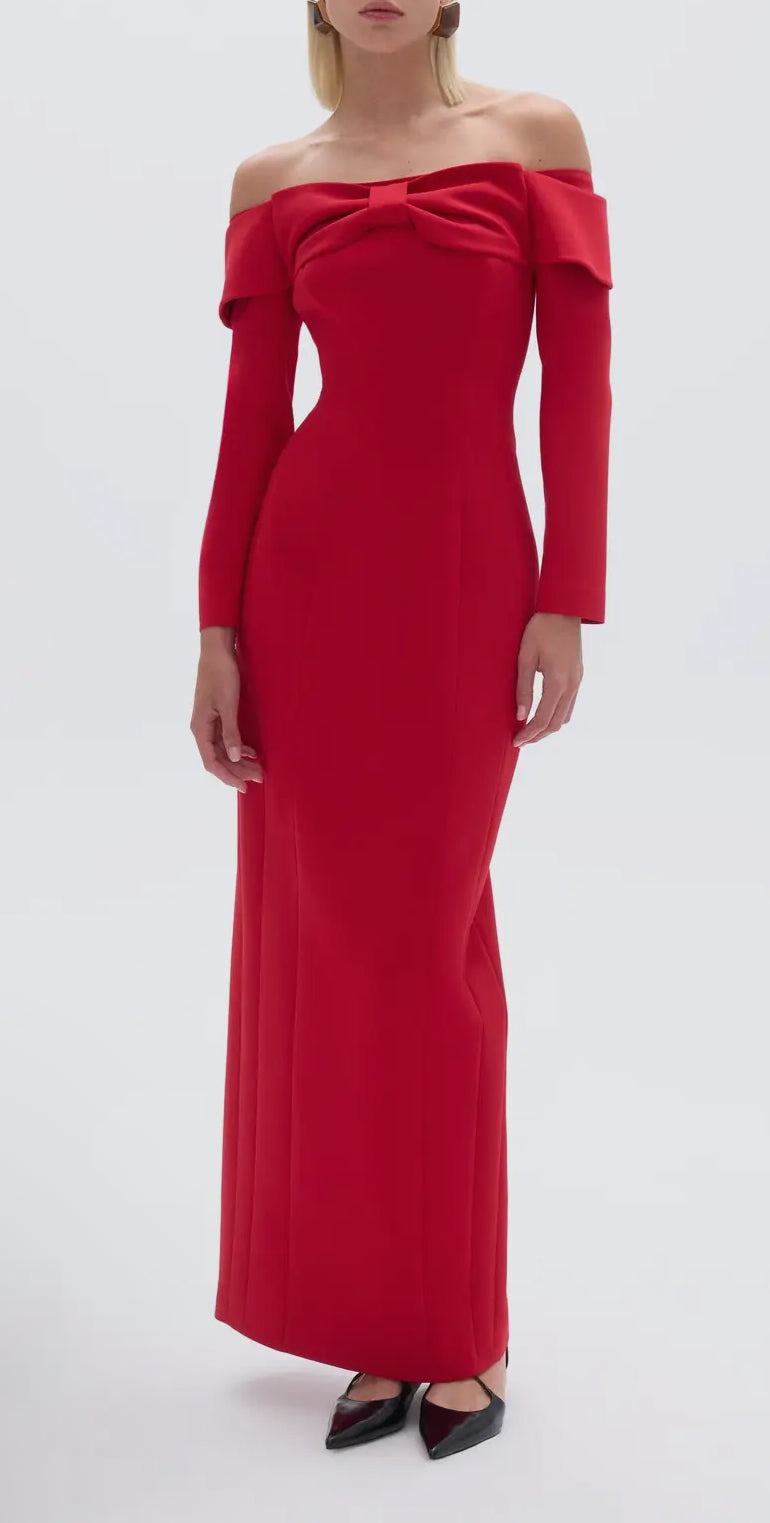 The Lady In Red Dress