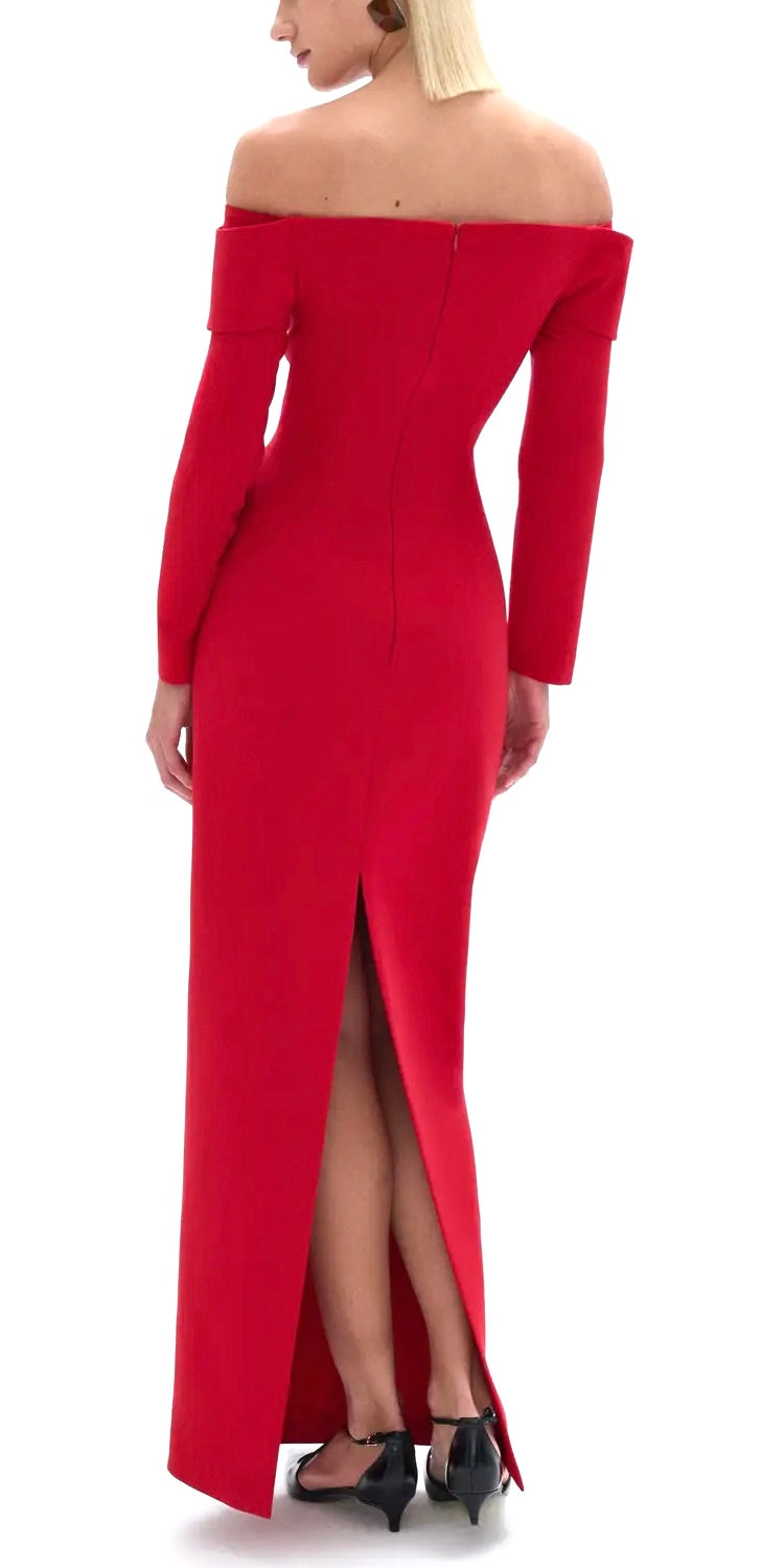 The Lady In Red Dress