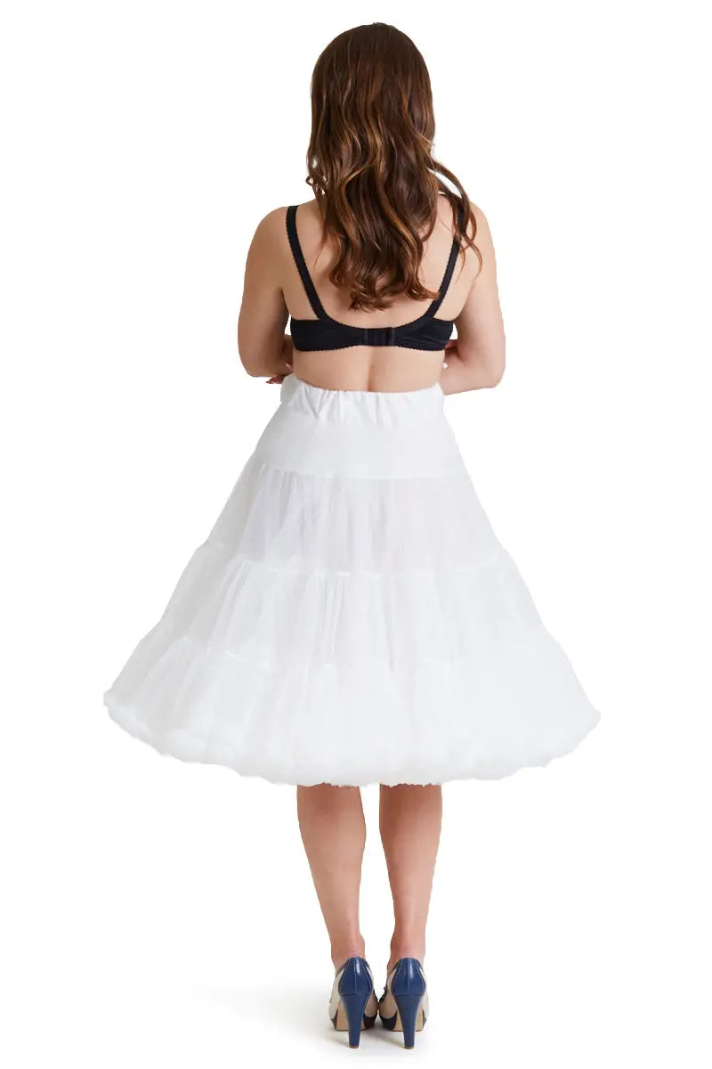 Petticoat. Soft/fluffy.white