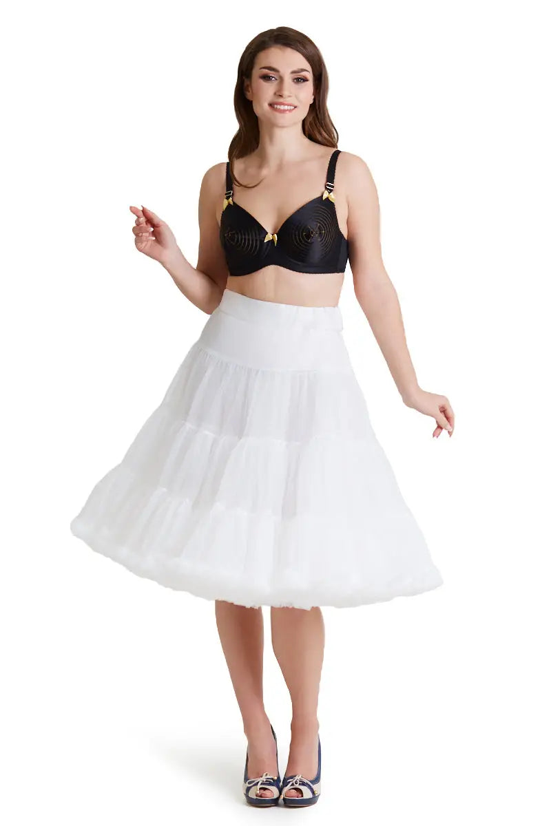 Petticoat. Soft/fluffy.white