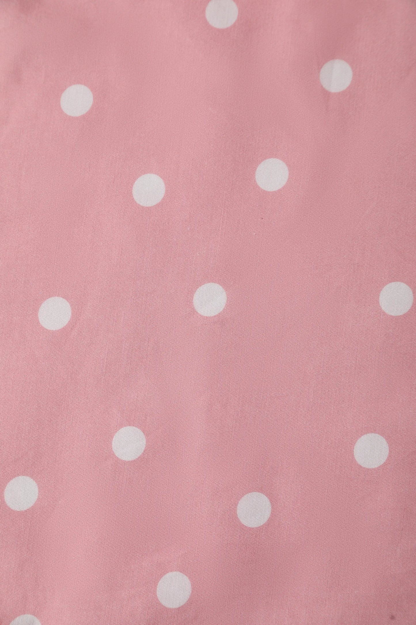 Alter neck Swing Dress. Polka dot/pink/white